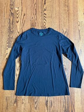 Tommy John Black Long Sleeve Tee Shirt L